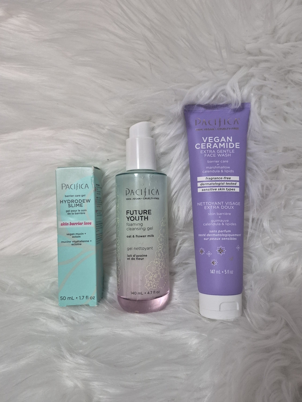 Pacifica Future Youth Foaming Cleansing Gel - Mint & Lavender Bundle X 3